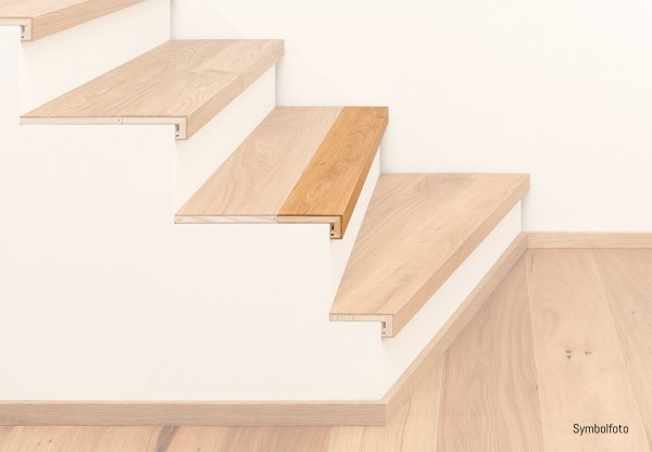 Restposten Treppenkantenprofil 3-Schicht mit Abschluss passend zu Artikel-Nr. 60410 - SO-38001-60410