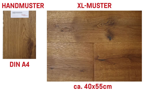 Parket Muster Handmuster - XL-Muster